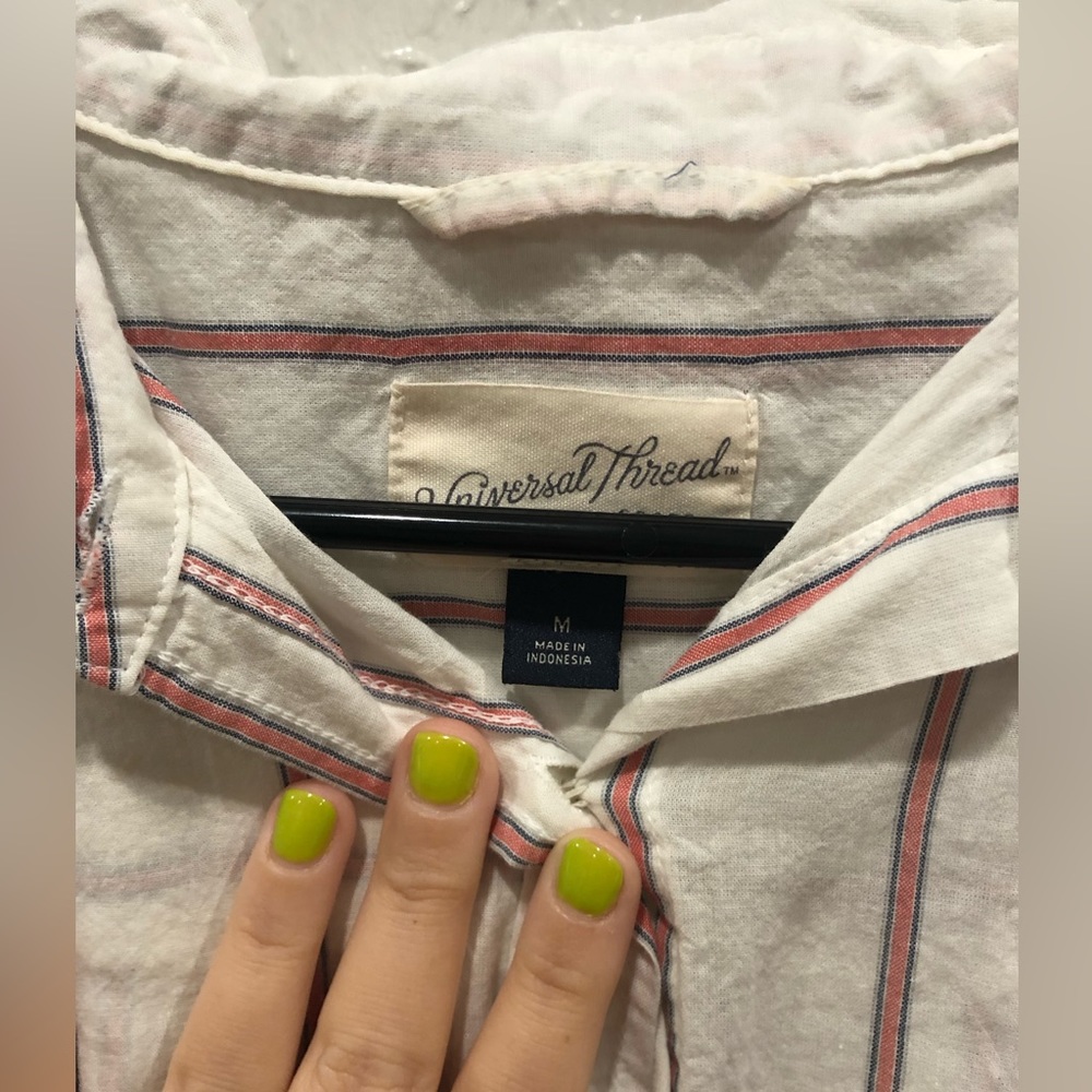 Universal Thread Casual Button Down Tee - image 4